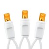 Novelty Lights 100 Light Warm White LED Christmas Net Lights Christmas Decorations Green Wire 4' X 6' - 3 of 4