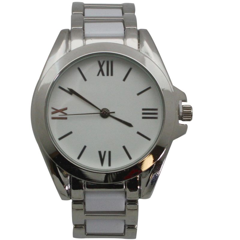 OLIVIA PRATT TWO TONE PASTEL COLORS AND METAL WATCH, 4 of 6