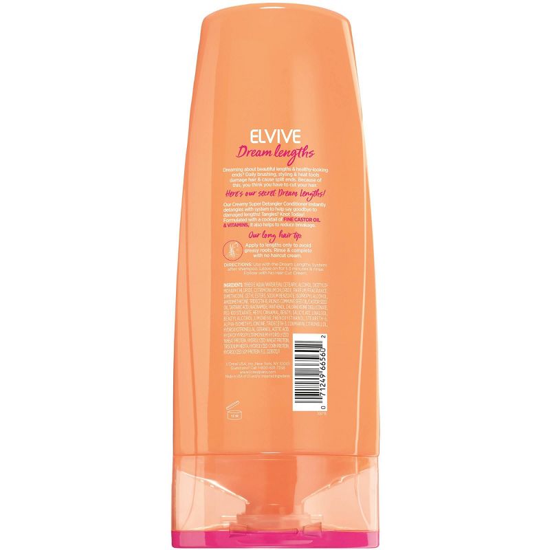 L'Oreal Paris Elvive Dream Lengths Conditioner for Long, Damaged Hair, 3 of 11