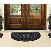 A1HC Large Outdoor Floor Door Mat, 30"X48", Natural Rubber Grill Drainable Design & Anti Fatigue Doormat - 2 of 4