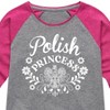 Girls' - Instant Message - Dyngus Day Shirt Tail Raglan Graphic T-shirt - 2 of 4