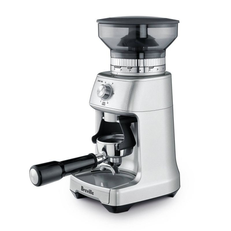 Breville 12oz Dose Control Pro Stainless Steel Coffee Grinder Silver BCG600SIL, 4 of 6