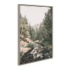 Kate and Laurel Sylvie Meet Me Here Framed Canvas by Alicia Abla, 23x33, Gray - 2 of 4