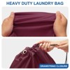 Unique Bargains Washable Travel Camping Drawstring Closure Laundry Bags - 3 of 4