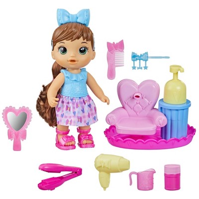Baby Alive Sudsy Styling Baby Doll - Brown Hair