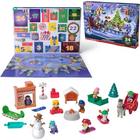 Paw Patrol 2024 Advent Calendar with 24 Surprise Toys Figures Accessories and Kids Toys for Boys Girls Ages 3 and up