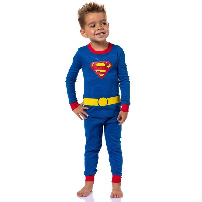 DC Comics Toddler Boys' Superhero Tight Fit Multiple Styles Sleep Pajama Set