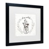 Trademark Fine Art - Janelle Penner Our Nest VIII Stay Awhile Matted Framed Art - 3 of 4