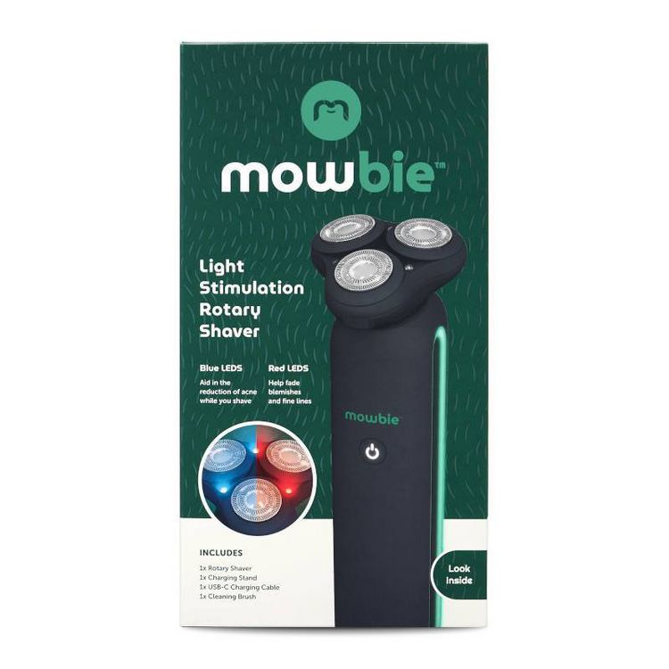Mowbie Men&#39;s Light Treatment Rotary Shaver, 1 of 14