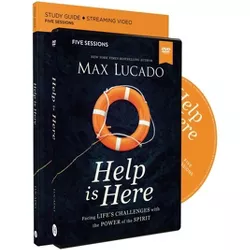 Help Is Here Study Guide with DVD - by  Max Lucado (Paperback)