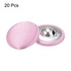 Unique Bargains Cloth Covered Aluminum Sewing Buttons 20 Pcs - 3 of 4