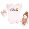 The Juniper Shop SmileyWorld Daddy's Little Sunshine Flutter Sleeve Bodysuit - 2 of 4