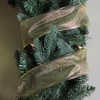 Northlight Club Pack of 12 Gold Wired Christmas Craft Ribbon Spools 2.5" x 120 Yards - 3 of 3