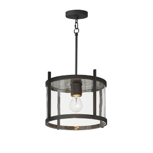 Maxim Lighting Belfry 1 - Light Pendant in  Black - 1 of 4
