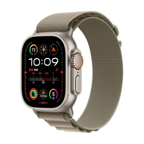Apple Watch Ultra 2 Gps + Cellular 49mm Titanium Case With Olive