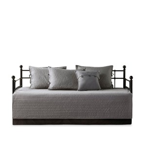 SEVOBAL Daybed Cover Set Quilted Cover Daybeds Pre-Washed Cotton Filled Coastal Bedding Scallop Edge Shams Bedskirt Pillow - 1 of 4