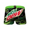 Mens Crazy Boxers Mountain Dew Brand Boxer Briefs - 3 of 4