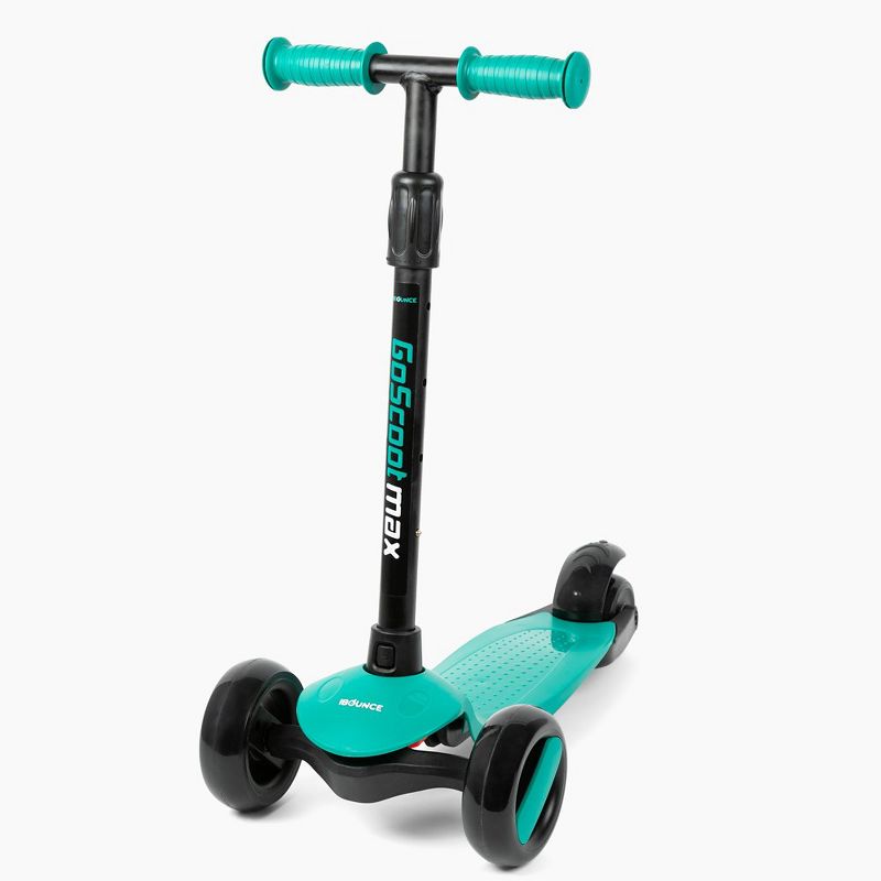 New Bounce GoScoot Max Scooter for Kids, 3 Wheel Kick Scooter, Adjustable Handle, 1 of 5