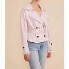 Women's Estelle Cropped Trench - LUCY PARIS - 3 of 4