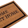 BirdRock Home Home Sweet Home Coir Doormat - 18 x 30" - image 3 of 4