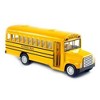 KiNSFUN 6 inch Long-Nose School Bus Die Cast Metal Model Toy Car w/Pullback Action - 3 of 3