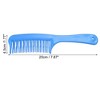 Unique Bargains Detangling Hair Comb Double Row Tooth Hair Comb Hairdressing Styling Tool for Curly Hair - 3 of 4