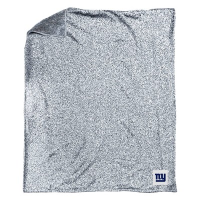 NFL New York Giants Heathered Knit Throw Blanket