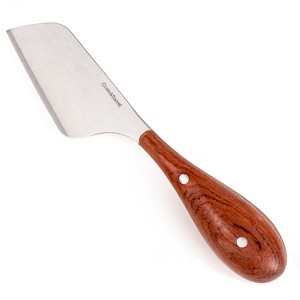 BergHOFF Aaron Probyn 8.25" Stainless Steel Provence Hard Cheese Knife with Wood Handle - 1 of 4