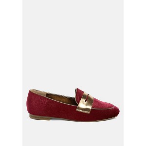 Malta Penny Strap Velvet Loafers Women - 1 of 4