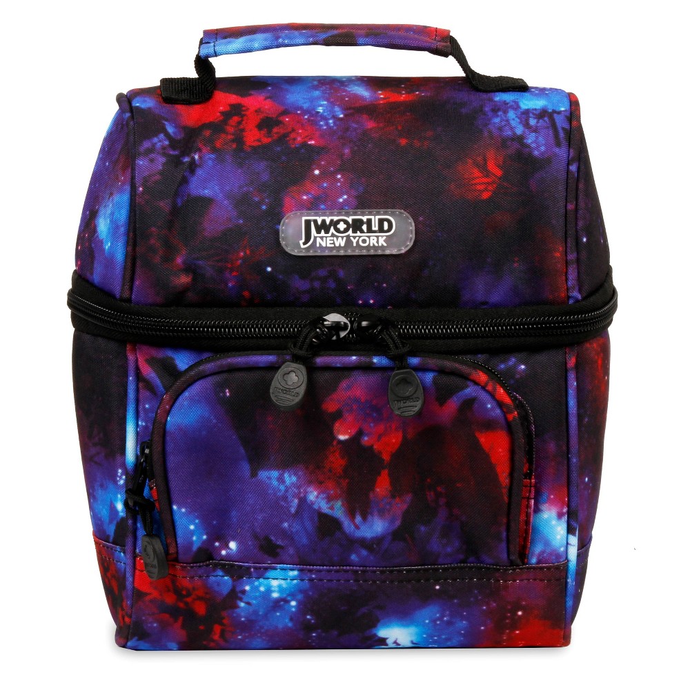 Photos - Food Container J World Corey Insulated Lunch Bag - Galaxy