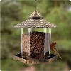Twinkle Star Wild Bird Feeder Hexagon with Roof, Hanging Decoration for Garden Yard Outside - 2 of 4
