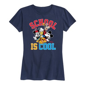 Women's - Disney - School Is Cool Short Sleeve Graphic T-Shirt - 1 of 4