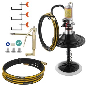 VEVOR Grease Pump, 50:1 Pressure Ratio Air Operated Grease Pump with 13 ft High Pressure Hose and Grease Applicator, Pneumatic Grease Pump - 1 of 4