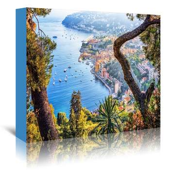 Americanflat Modern Wall Art Room Decor - Villefranche by Manjik Pictures
