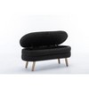 NicBex Modern 44.9" Velvet Storage Bench with Wood Legs for Bedroom and Living Room - 4 of 4