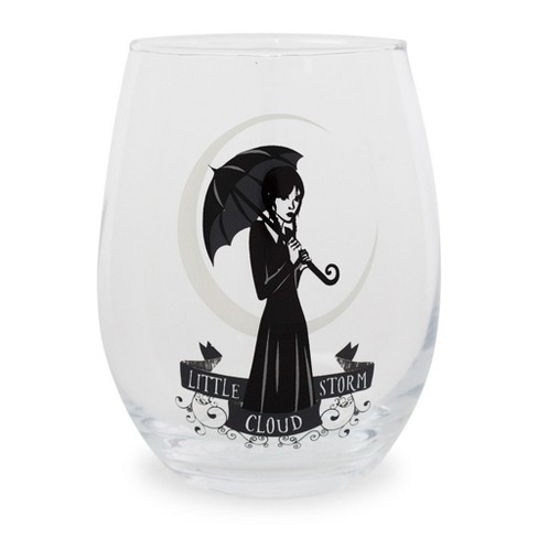 Disney Mickey and Minnie Mouse Teardrop Stemless Wine Glass | Holds 20  Ounces
