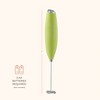 Handheld Milk Frother, Mini Foamer, Battery Operated Stainless Steel Drink Mixer for Coffee, Lattes, Cappuccino, Matcha, Chocolate - 4 of 4