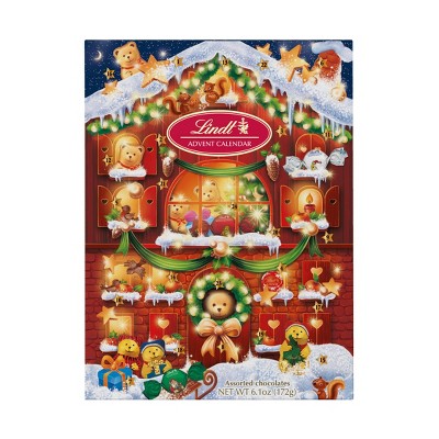 Lindt Chocolate Holiday Advent Calendar - 6.1oz