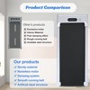 BestParts 2-in-1 Under Desk Treadmill – 2.5 HP Motor, 260 lbs Capacity, Remote Control, LED Display, Walking Pad - 3 of 4