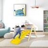 Safstar 3-in-1 Wooden Climbing Triangle Set  Triangle Climber w/ Ramp Multi-color - 2 of 4