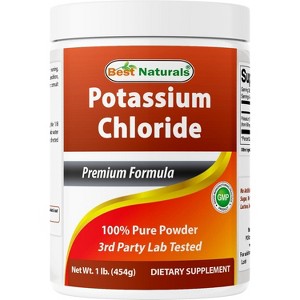 Best Naturals Potassium Chloride Pure Powder 1 Pound - 1 of 4