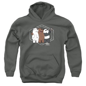 Boys’ We Bare Bears Selfie Hooded Sweatshirt - 1 of 4