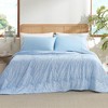 Snuggle Sac Reversible Cooling Comforter, All-Season Bedding Blanket - 3 of 4