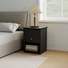 HOMLUX Lift Top End Table Nightstand Small Coffee Table w/ Storage Compartment Shelf - 2 of 4