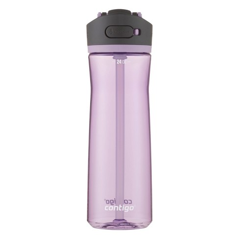Contigo 14oz 2pk Plastic Cleanable Kids' Water Bottles Purple/Pink
