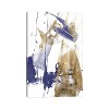 iCanvas Glam and Black II Blue by Jennifer Goldberger Canvas Print Wall Art - 2 of 3