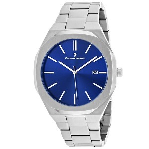 Christian Van Sant Men's Octavius Slim Blue Dial Watch - CV0522 - 1 of 1