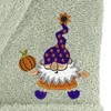 Linum Home Textiles 100% Turkish Cotton Unisex Terry Embroidered Bath Robe - Halloween Gnomes - 3 of 3