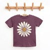 The Juniper Shop White Daisy Youth Short Sleeve Tee - XL - Plum - 2 of 4