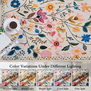 Maxax Nature Voja Non-Slip Machine Washable Colorful Modern Area Rug For Living Room, Hallway Runner, Entryway Rug - 1 of 3